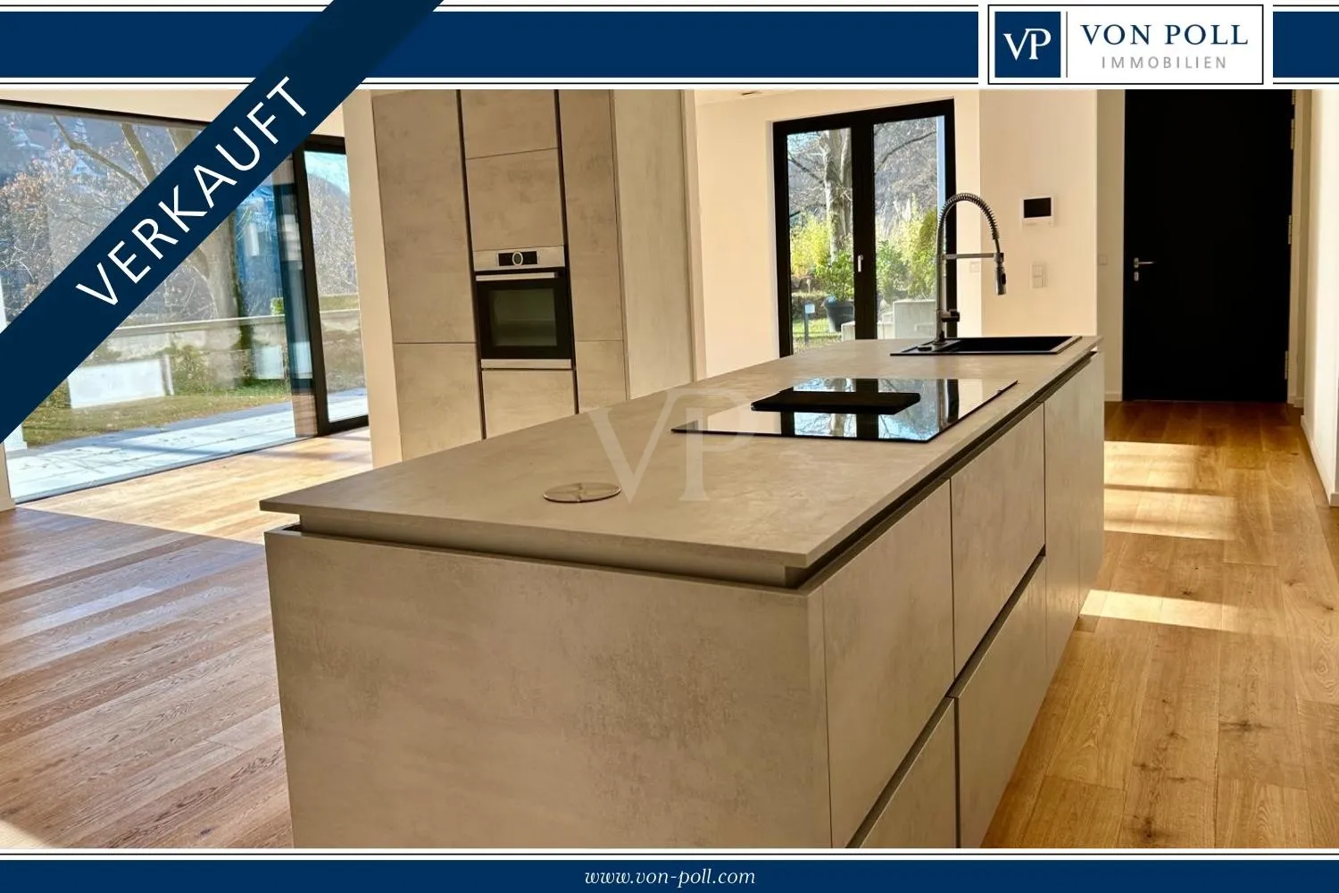 "New building from 2019: Stylish 3-room apartment with garden access"