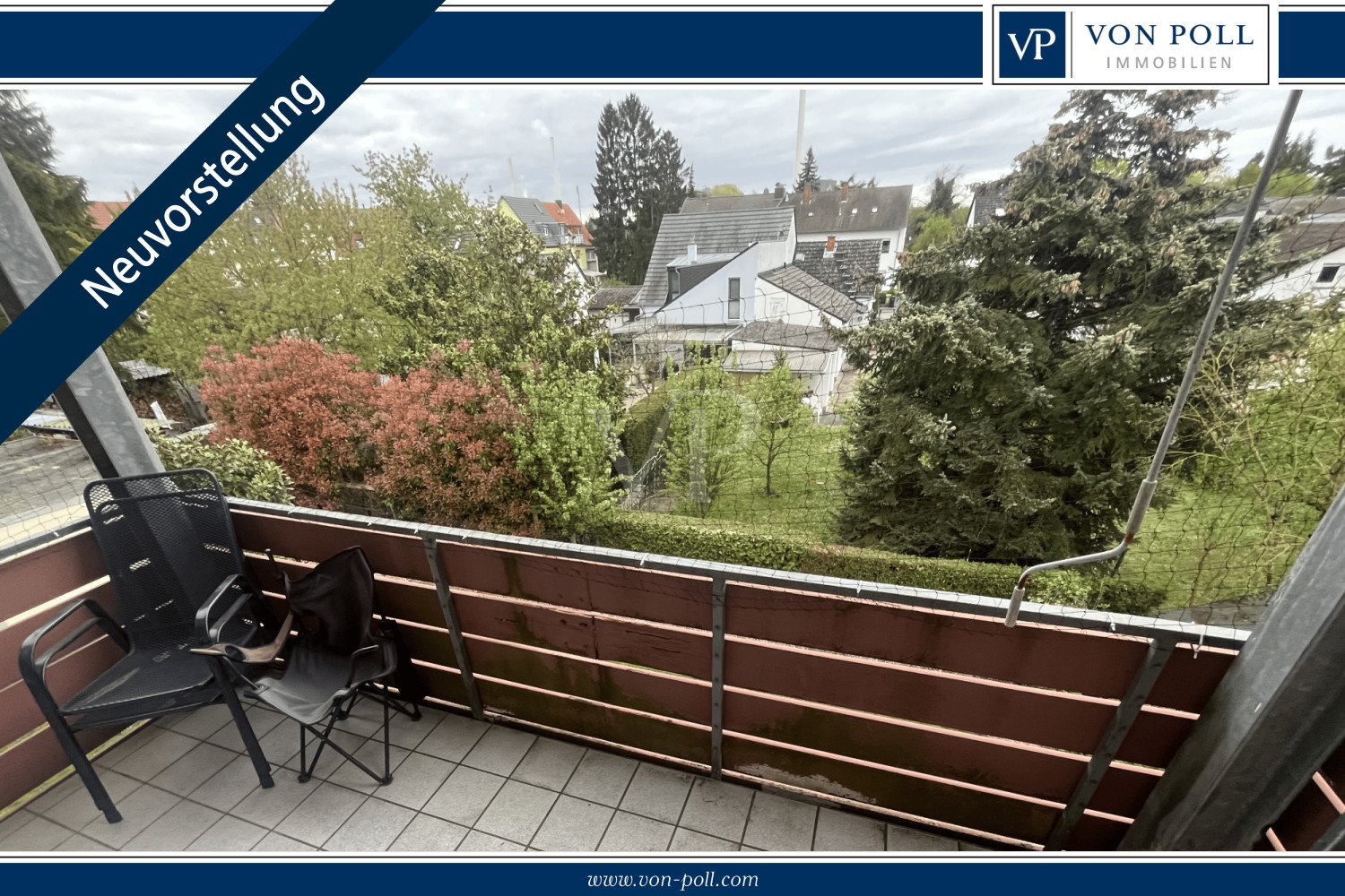 Renovierte 3-Zimmerwohnung mit Balkon