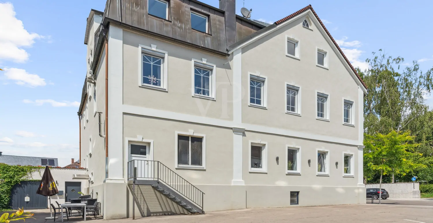Renditeobjekt mit Gastronomie, moderner Wohnung und Vermietungsmöglichkeiten