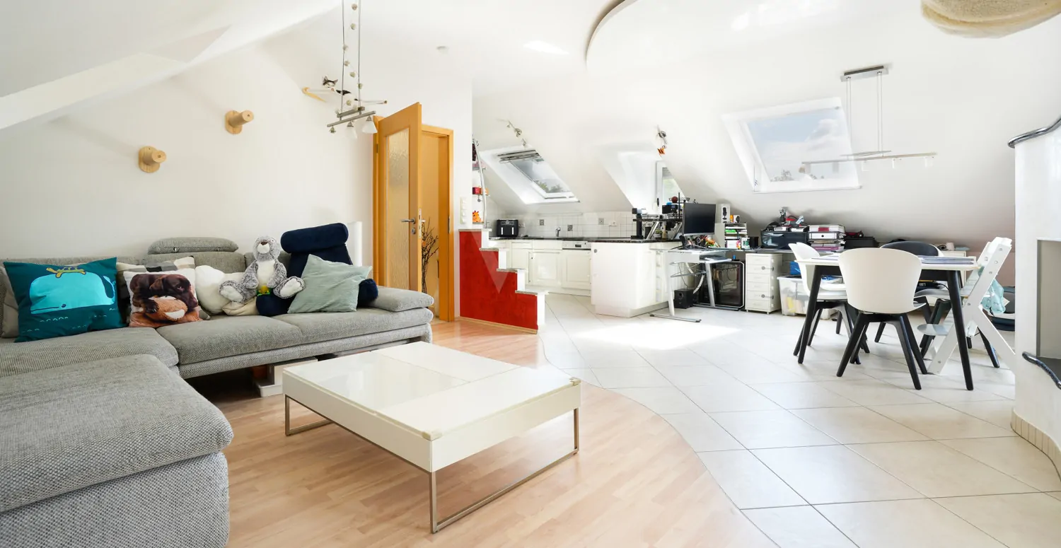 Über den Dächern von Leitershofen