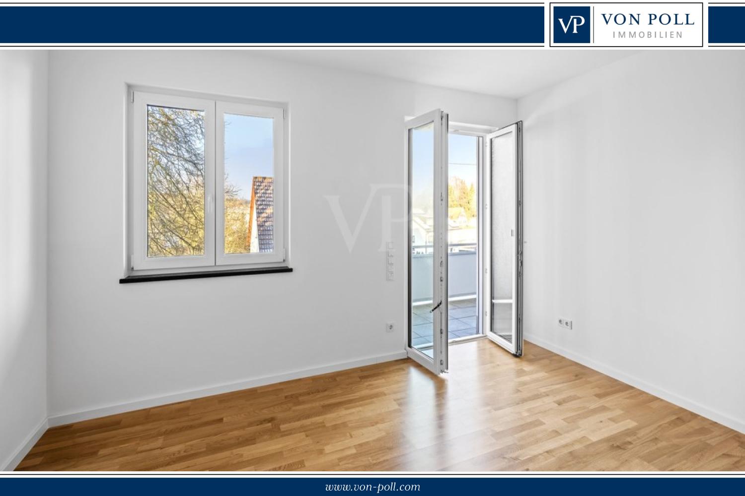 Barrierefreie 3-Zimmerwohnung mit bodentiefen Fenstern und 2 Bädern