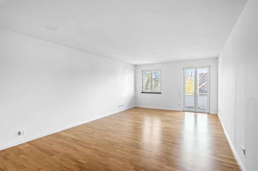 Barrierefreie 3-Zimmerwohnung mit bodentiefen Fenstern und 2 Bädern