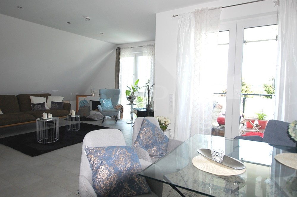 Neuwertige 3-Zimmer-Wohnung mit fantastischem Ausblick
