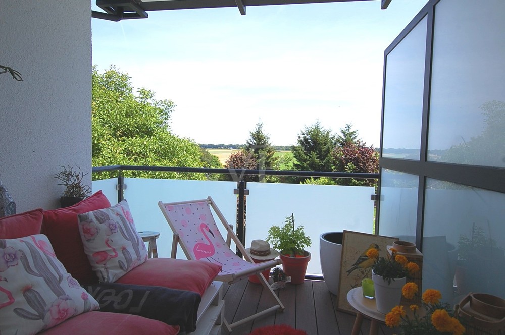 Neuwertige 3-Zimmer-Wohnung mit fantastischem Ausblick