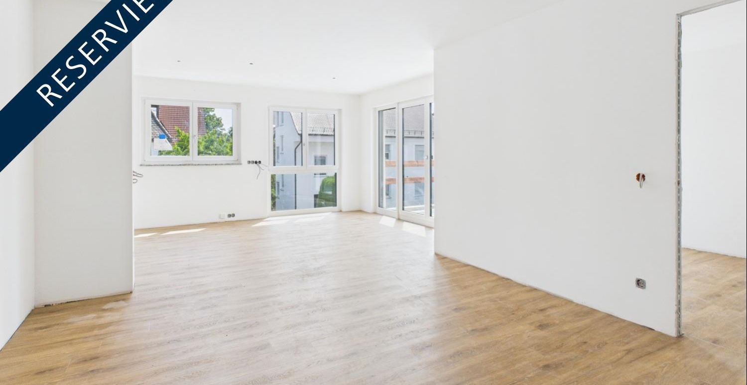 Reserviert: Offen-gestaltete 2-Zimmer-Wohnung in Leitershofen