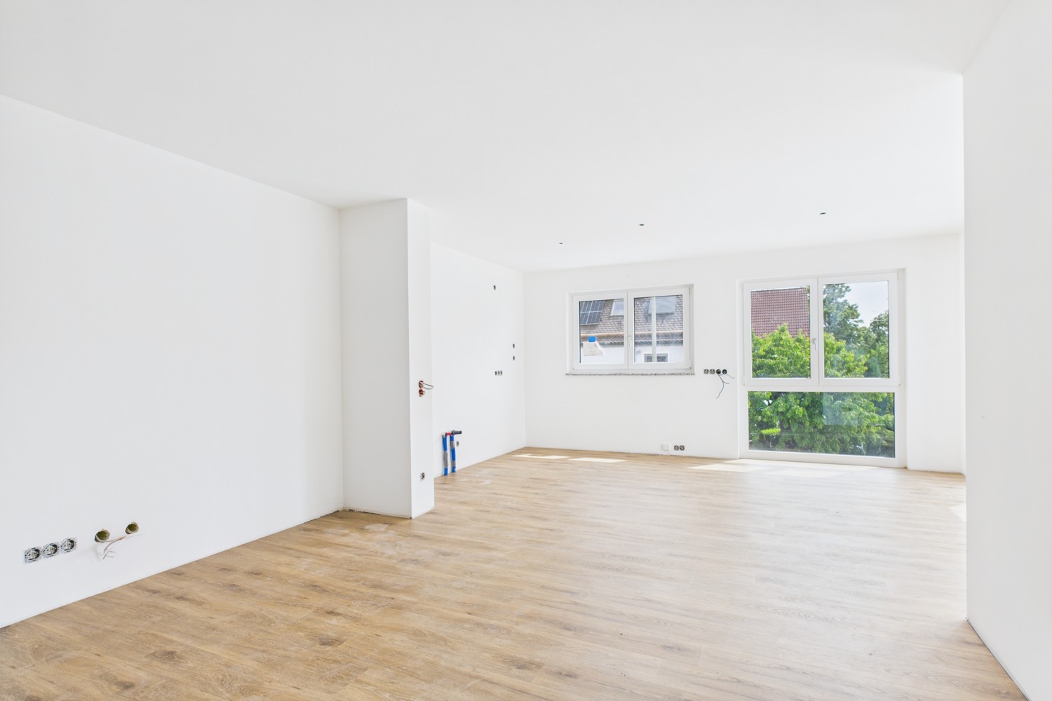 Offen-gestaltete 2-Zimmer-Wohnung in Leitershofen