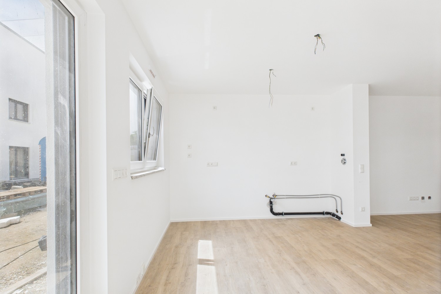 Moderne Gartenwohnung in Leitershofen
