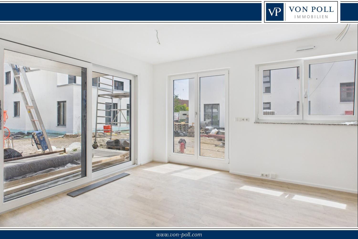 Moderne Gartenwohnung in Leitershofen