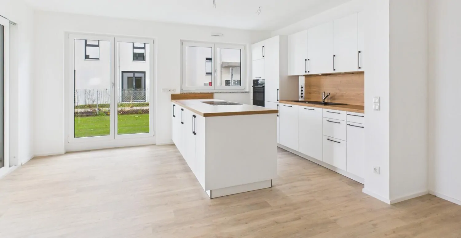 Erstbezug: Moderne Gartenwohnung in Leitershofen