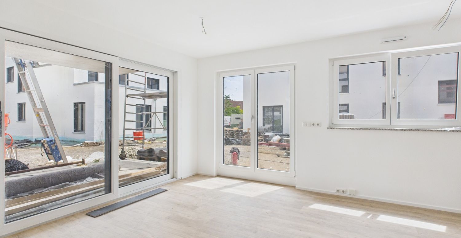 Moderne Gartenwohnung in Leitershofen