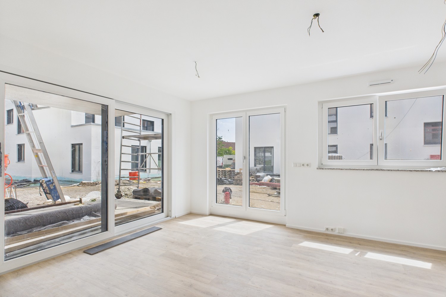 Moderne Gartenwohnung in Leitershofen