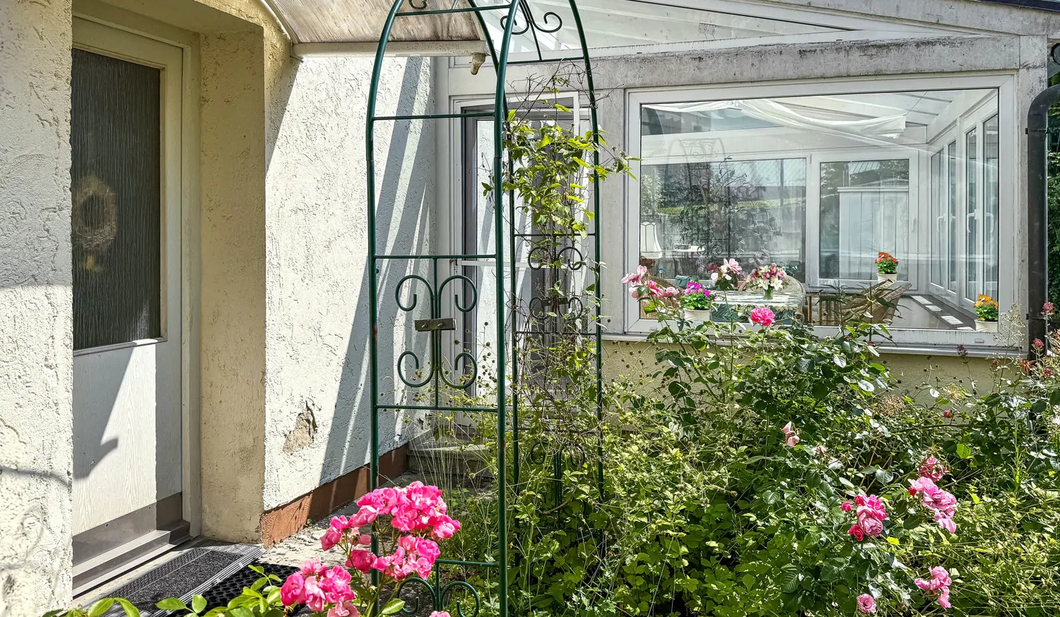 Gemütliche Doppelhaushälfte im Grünen