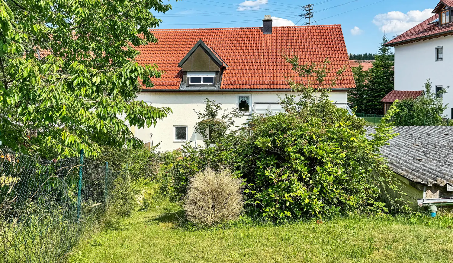 Gemütliche Doppelhaushälfte im Grünen