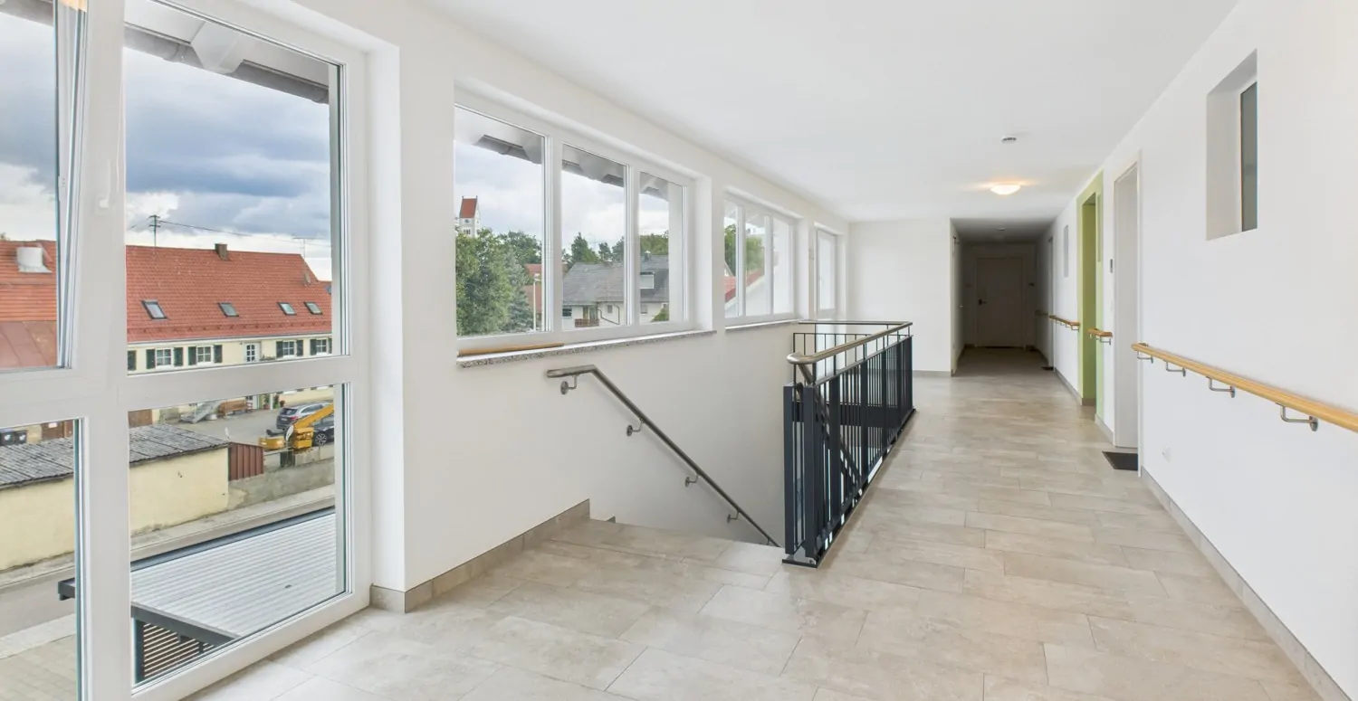 Barrierefrei mit Komfort – 2-Zimmer-Wohnung im Betreuten Wohnen in Wehringen