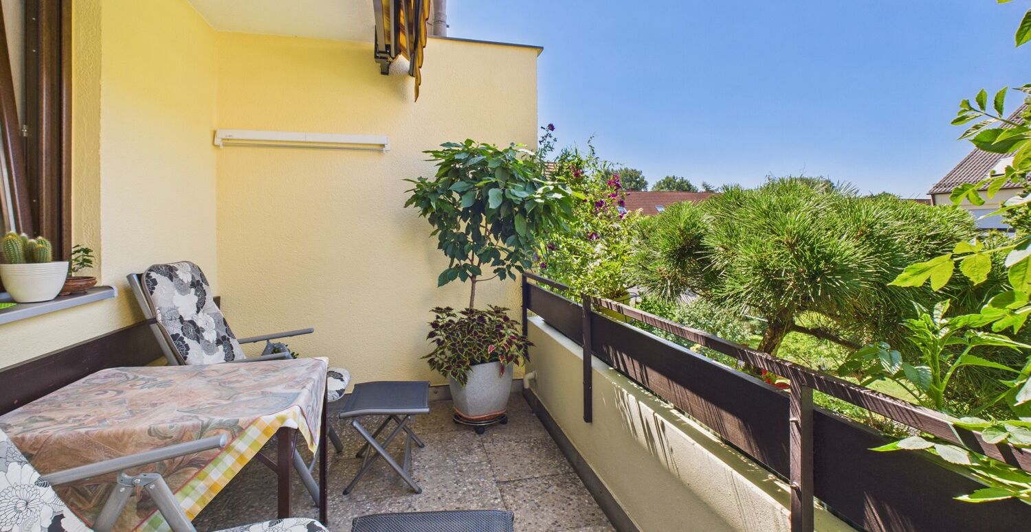 Gepflegte 3-Zimmerwohnung mit sonnigem Balkon