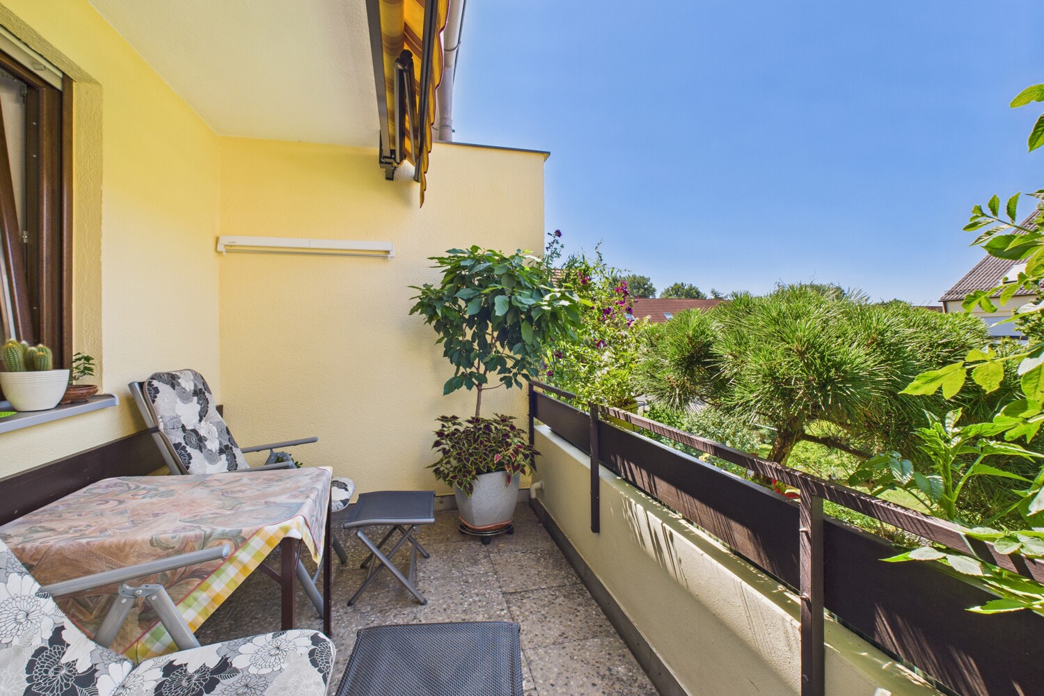 Gepflegte 3-Zimmerwohnung mit sonnigem Balkon