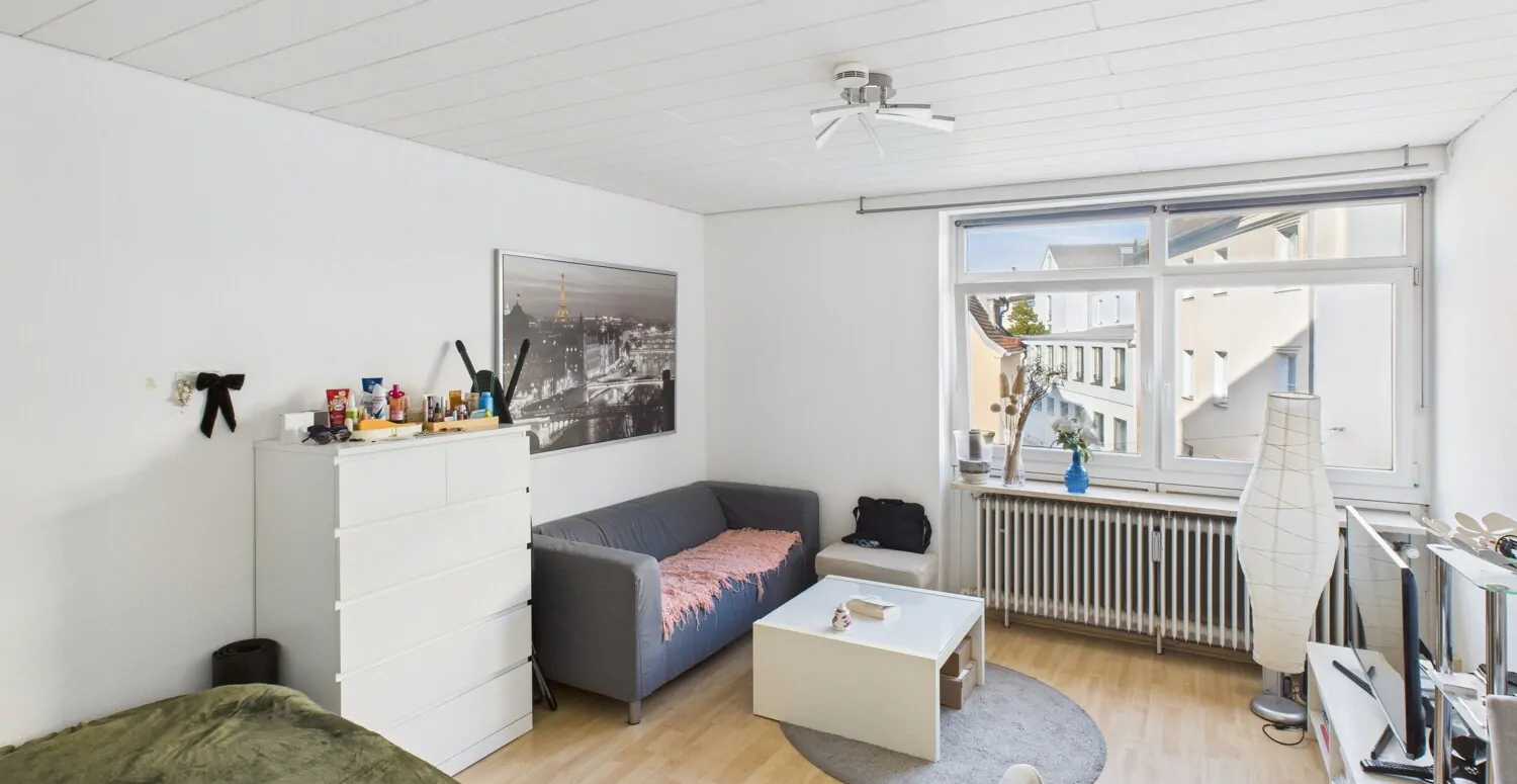 RESERVIERT: Komplett möbliertes 1-Zimmer-Appartment im Zentrum von Augsburg