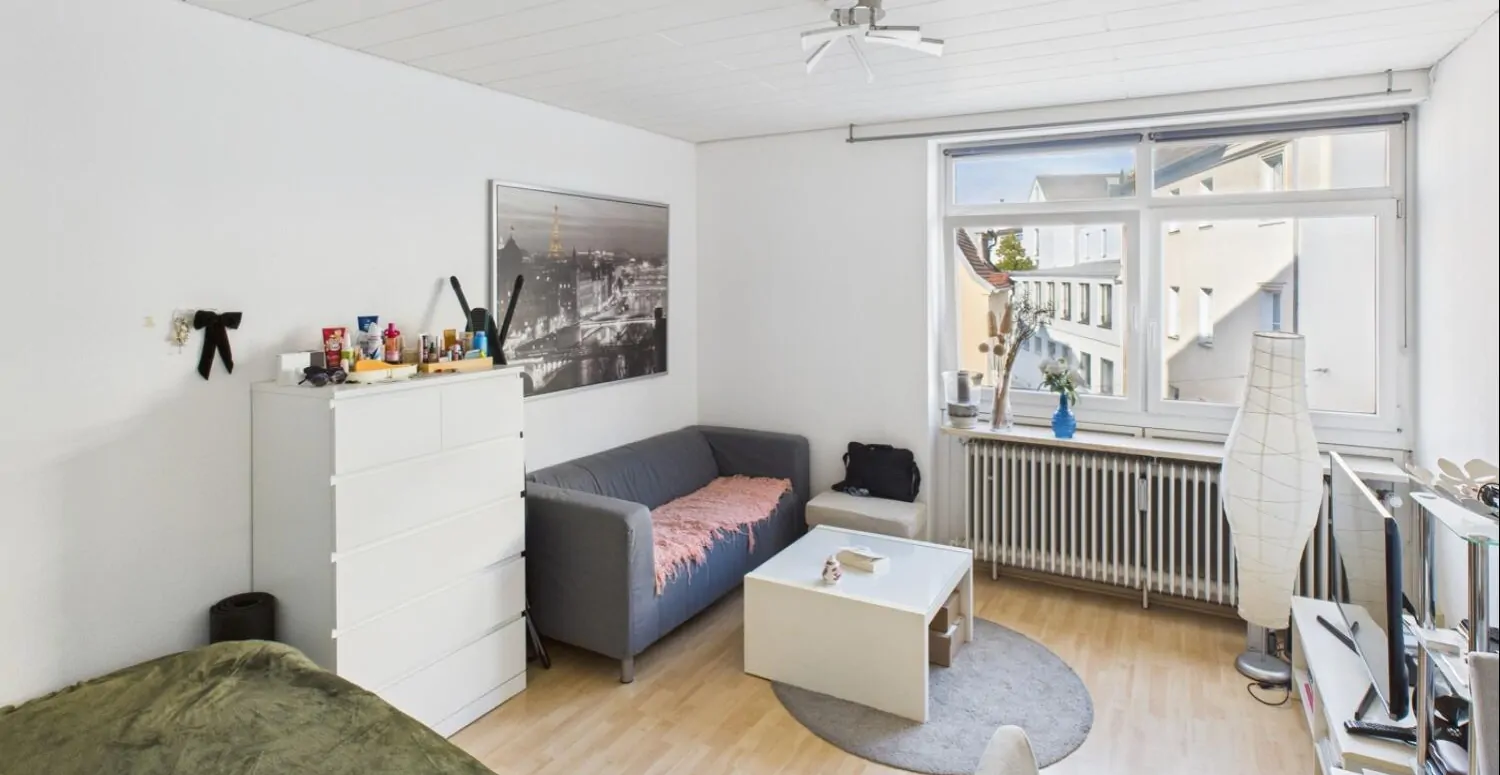 RESERVIERT: Komplett möbliertes 1-Zimmer-Appartment im Zentrum von Augsburg