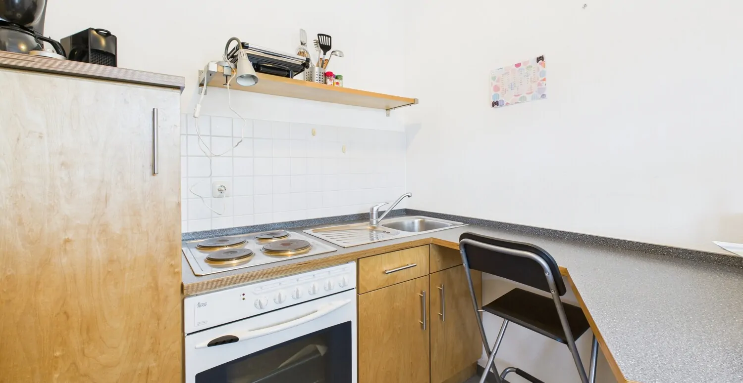 Möbliertes Apartment mit Terrasse und Garten in zentraler Lage