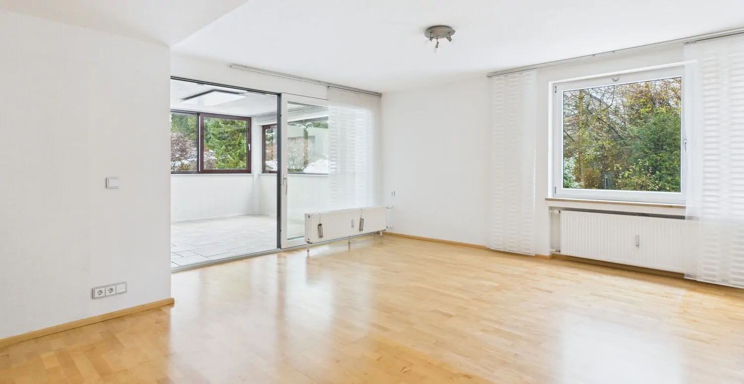 Ruhige 3-Zimmer-Wohnung mit Wintergarten inkl. Tiefgaragenstellplatz