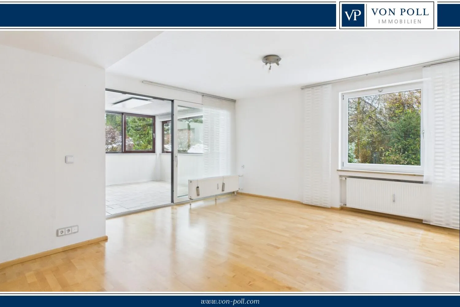 RESERVIERT: Ruhige 3-Zimmer-Wohnung mit Wintergarten inkl. Tiefgaragenstellplatz