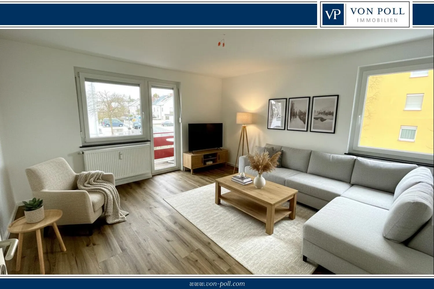 Modernisierte 2-Zimmer Wohnung in Pfersee