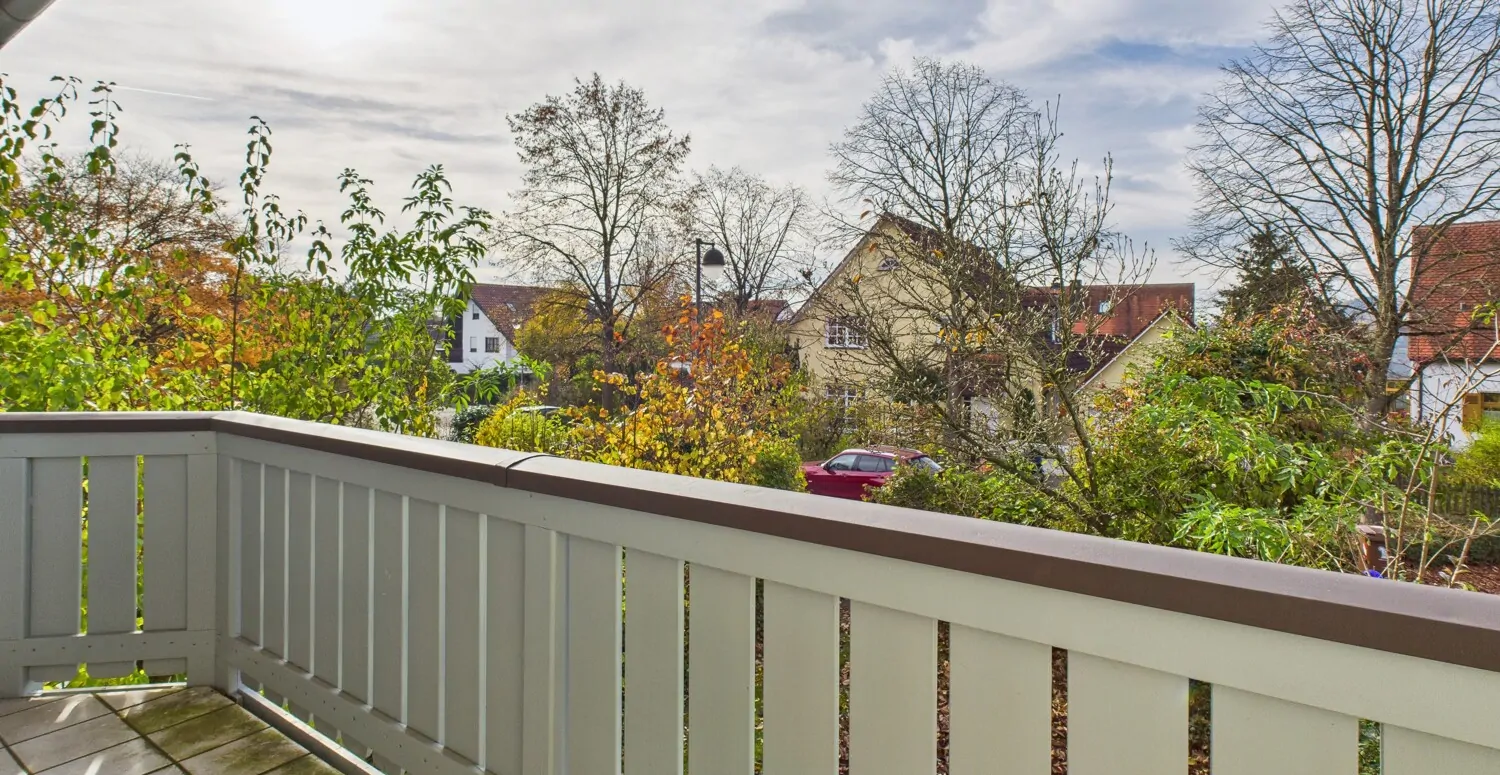 Balkon mit Ausblick