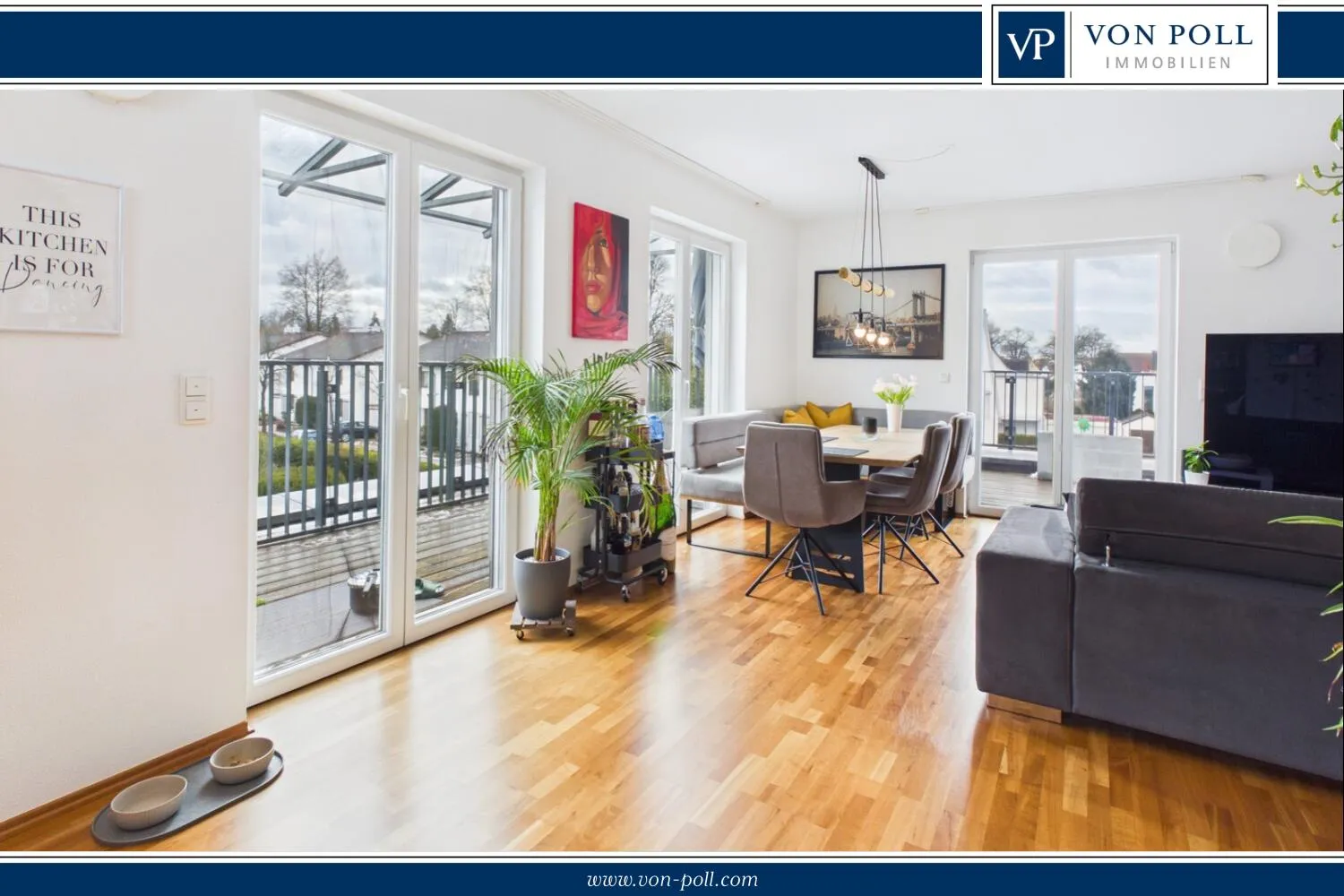 Barrierefreies Penthouse mit energieeffizienter Bauweise und großzügiger Dachterrasse in ruhiger Wohnlage