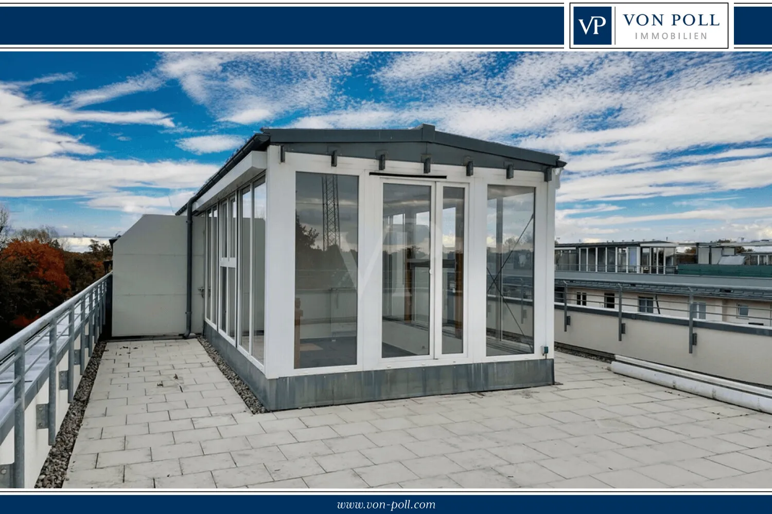 Lichtdurchflutete Maisonette mit Wintergarten und großzügiger Dachterrasse