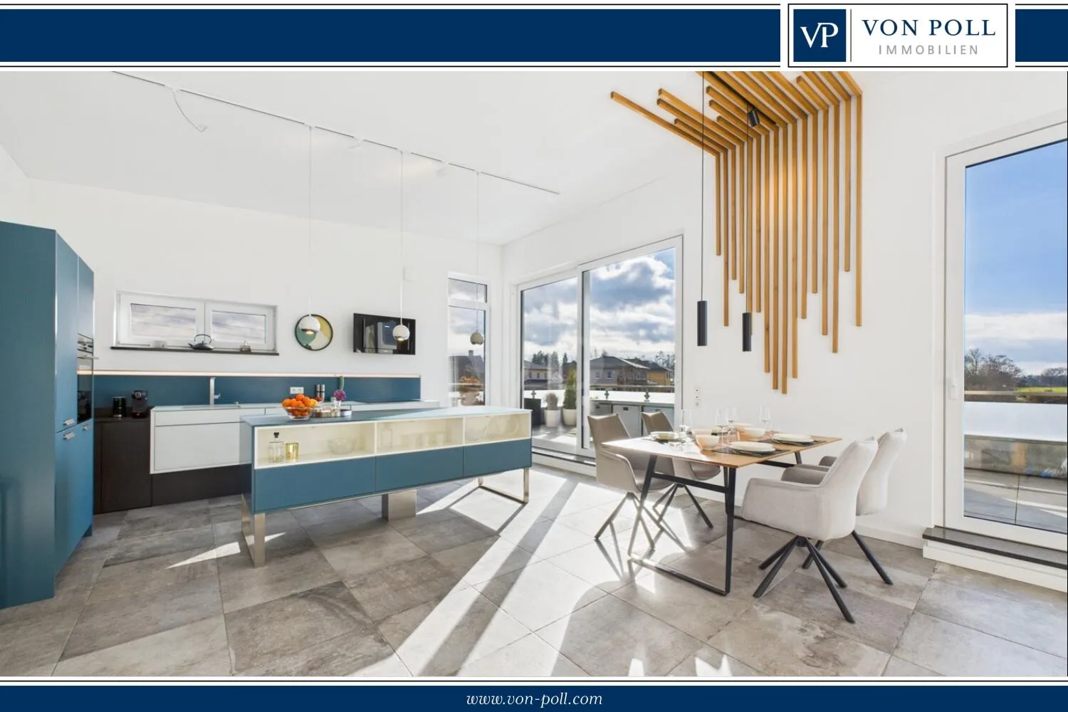 Repräsentative Penthouse-Wohnung mit exklusiver Ausstattung