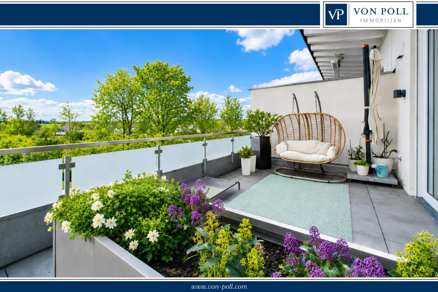 Repräsentative Penthouse-Wohnung mit exklusiver Ausstattung