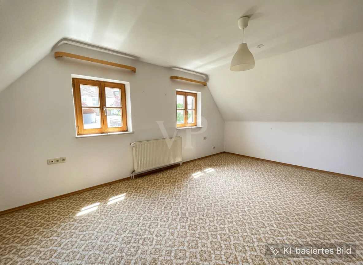 Einfamilienhaus auf großem Grundstück