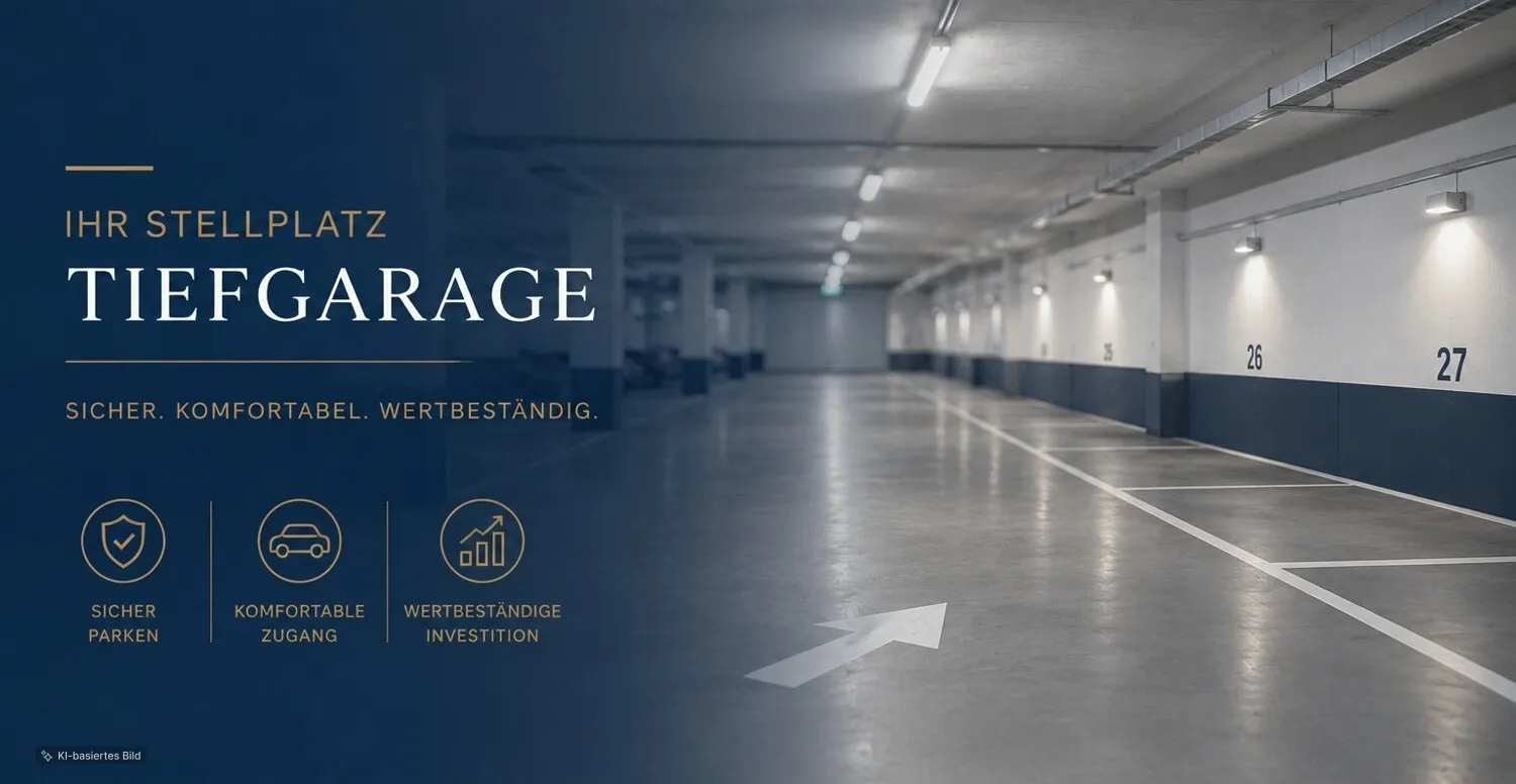 Tiefgaragenstellplatz in zentraler Lage