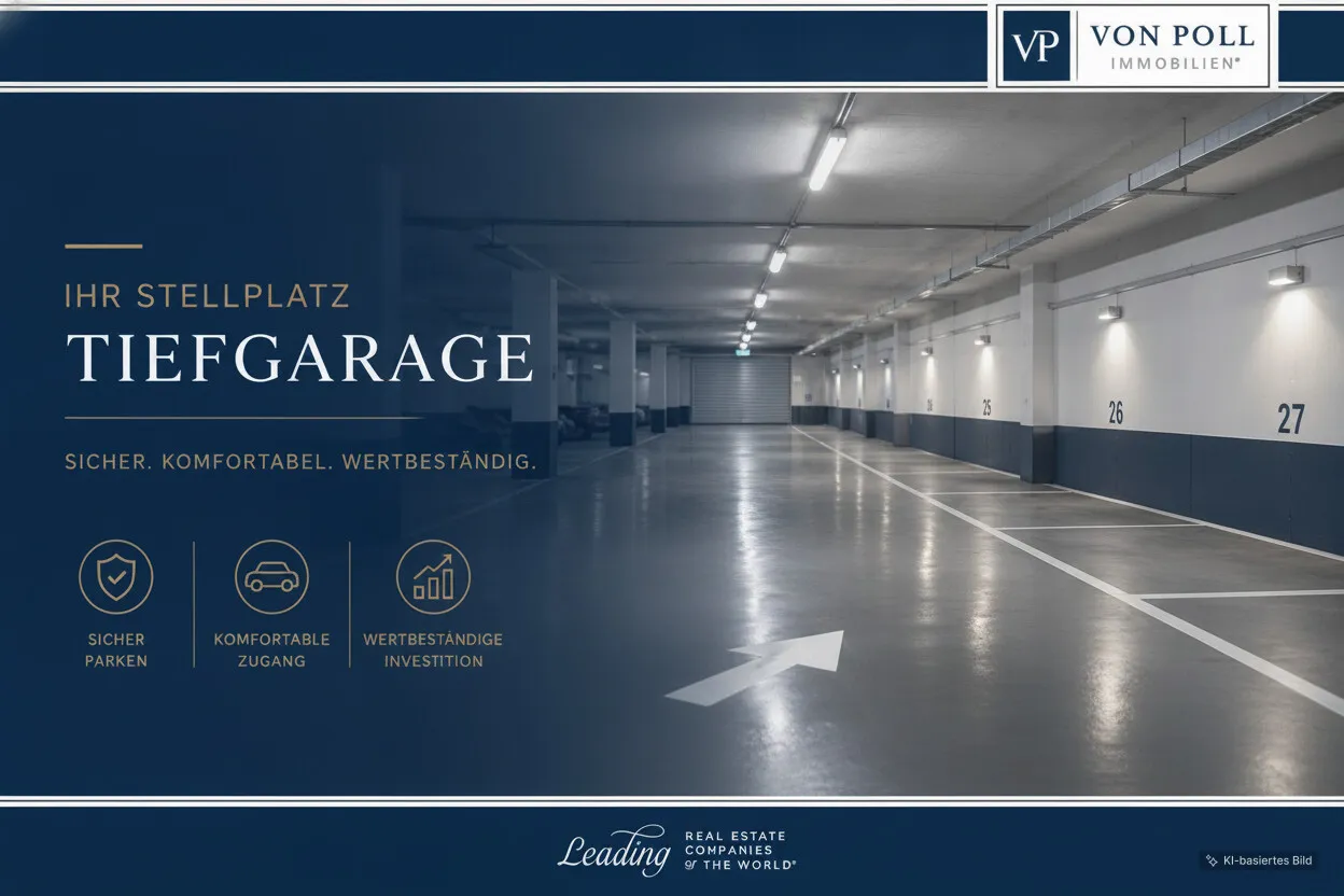 Tiefgaragenstellplatz in zentraler Lage