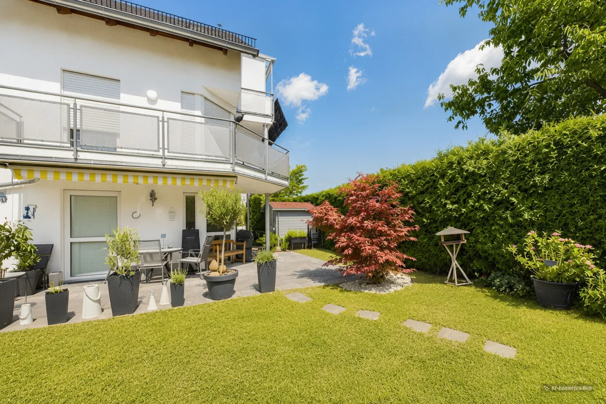 Licht. Ruhe. Gartenglück - ein Zuhause mit besonderem Charme in Lechhausen – Kleesiedlung