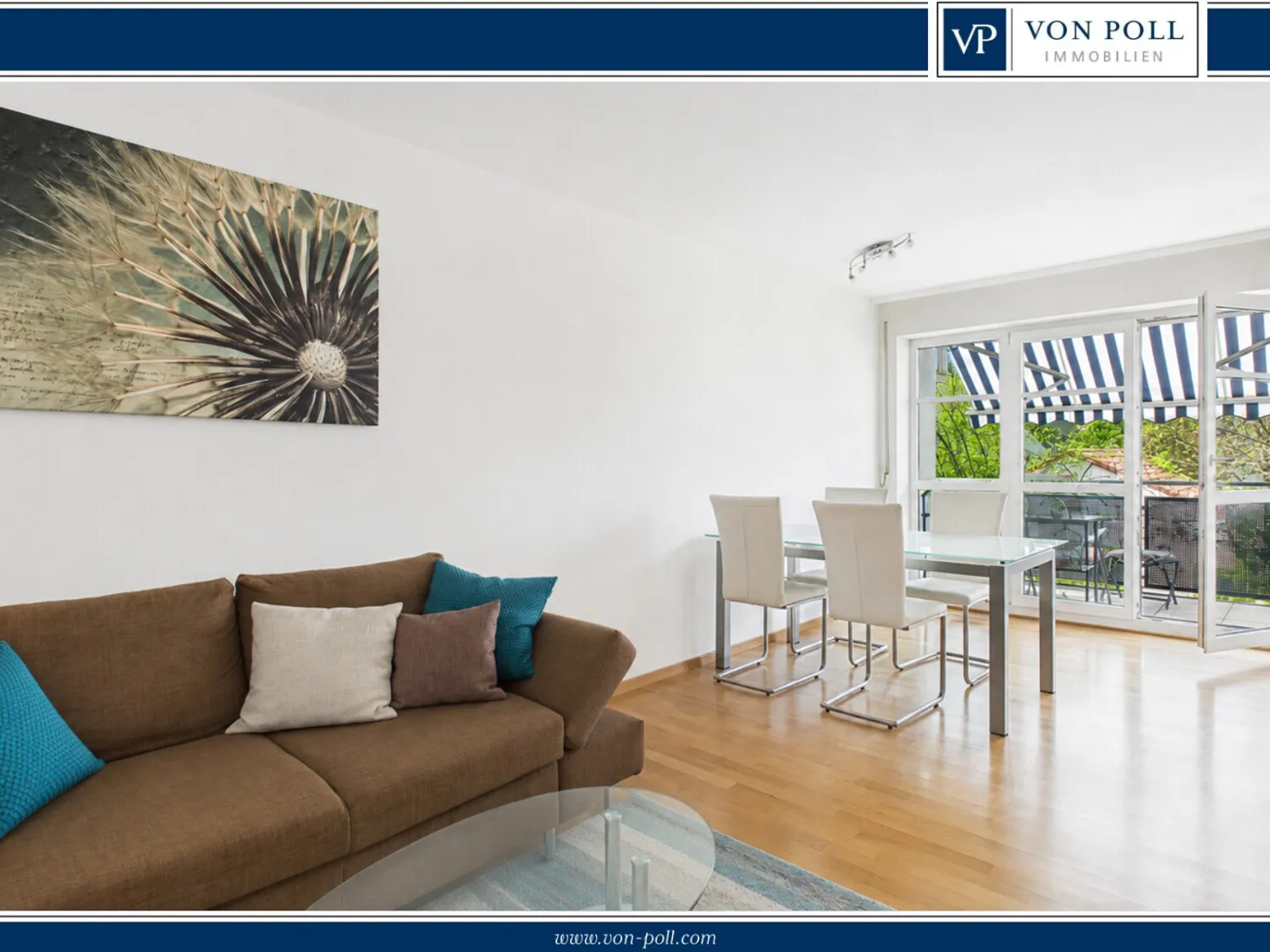 Gepflegte 2-Zimmer-Wohnung mit sonnigem Westbalkon zum Wohlfühlen