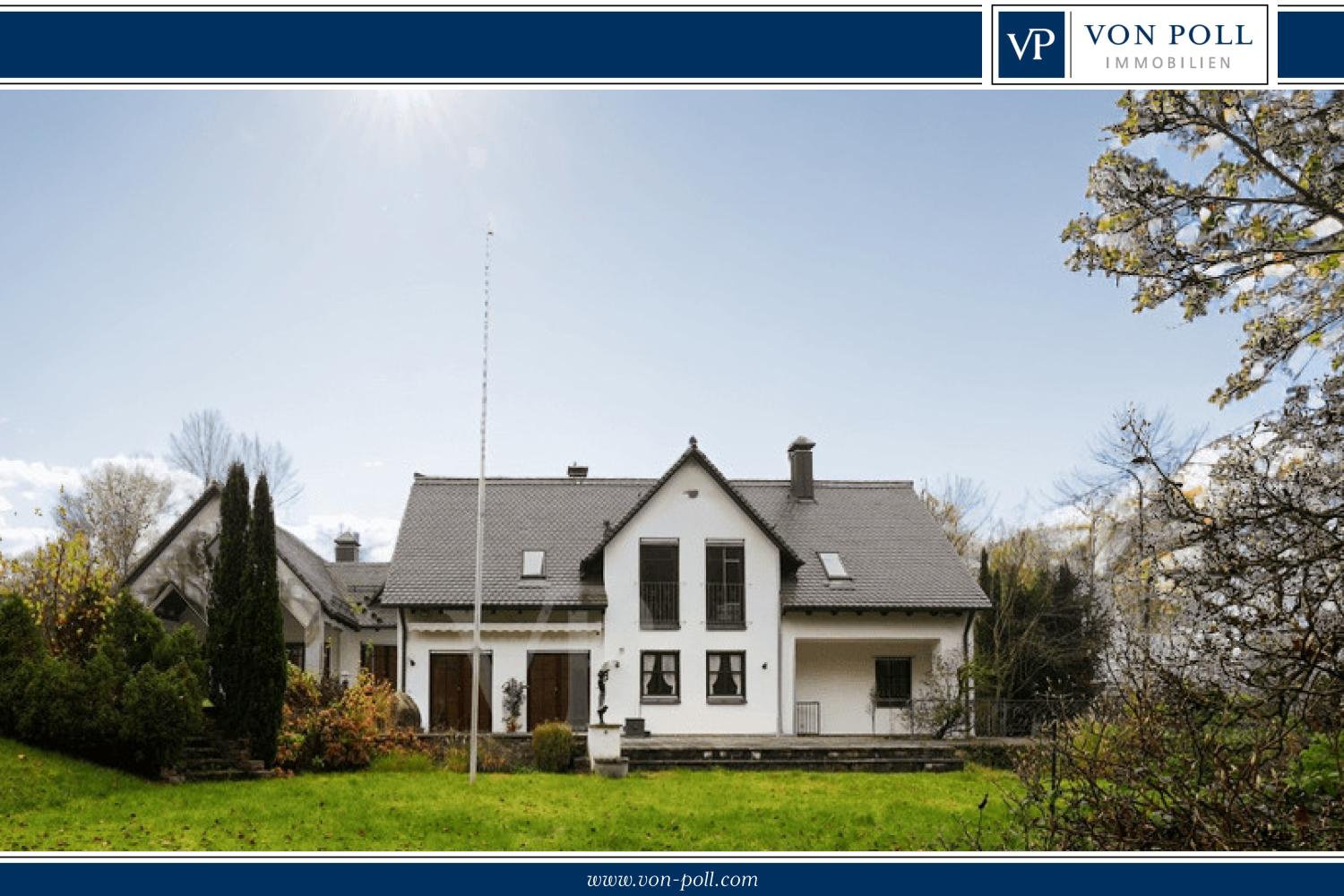 Klassische Villa auf sonnigem Parkgrundstück