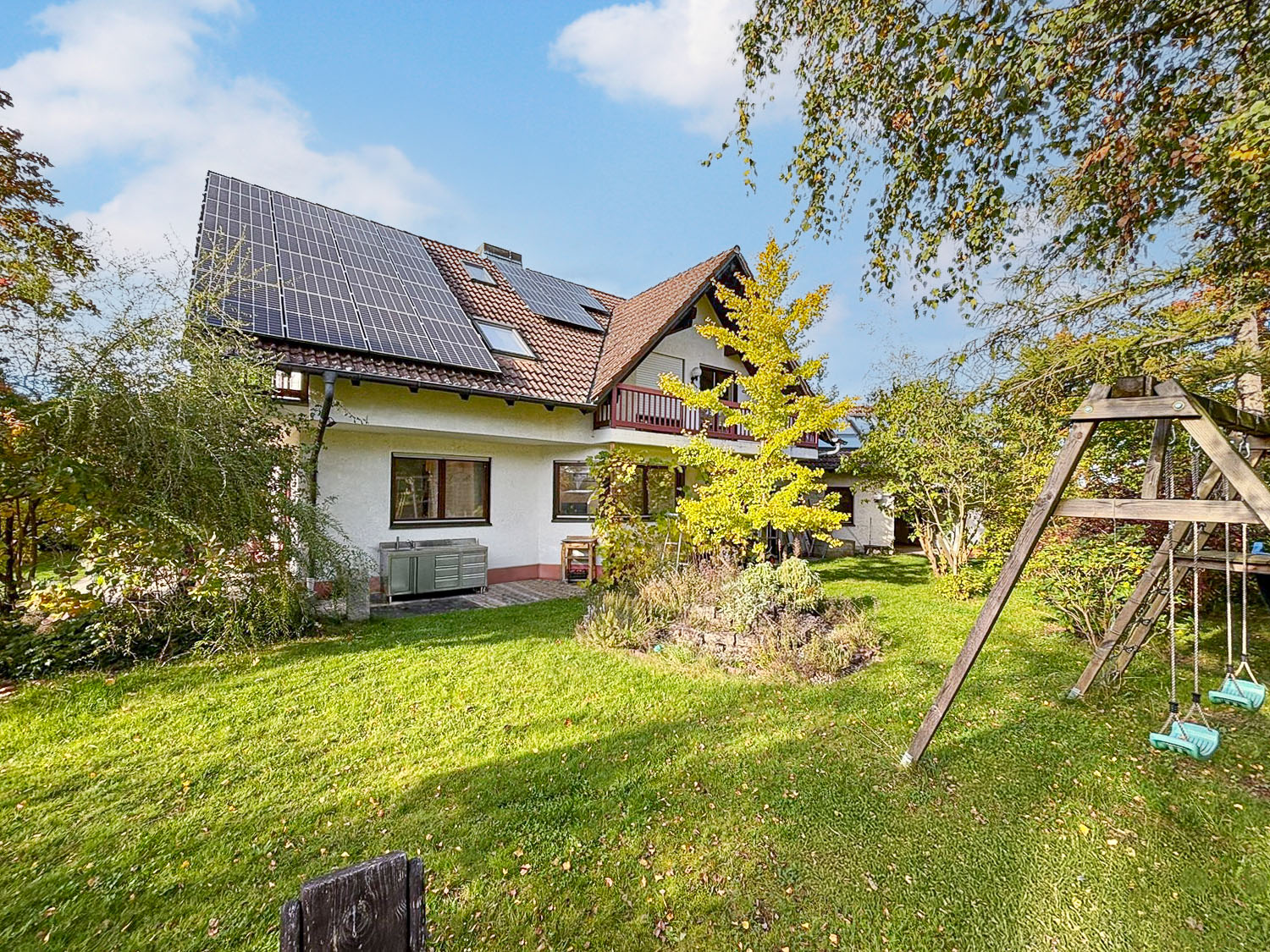 Einfamilienhaus auf teilbarem Grundstück und weitere Bebauungsoption