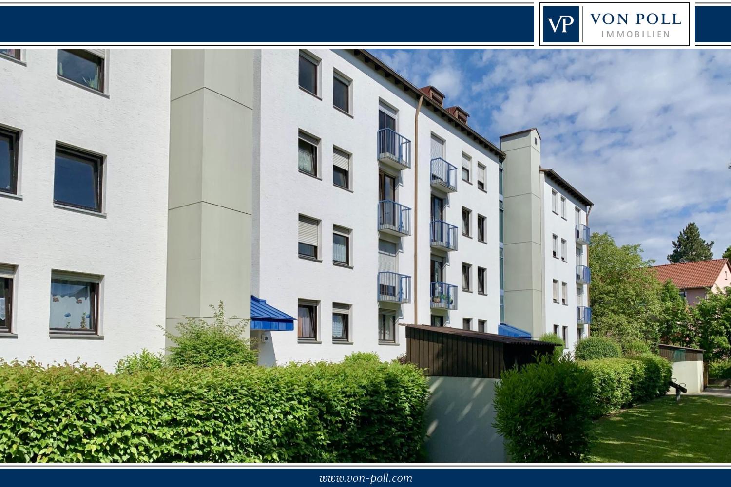 Charmante 3-Zimmer-Wohnung in begehrter Lage mit Aufzug, Balkon und Tiefgaragenstellplatz