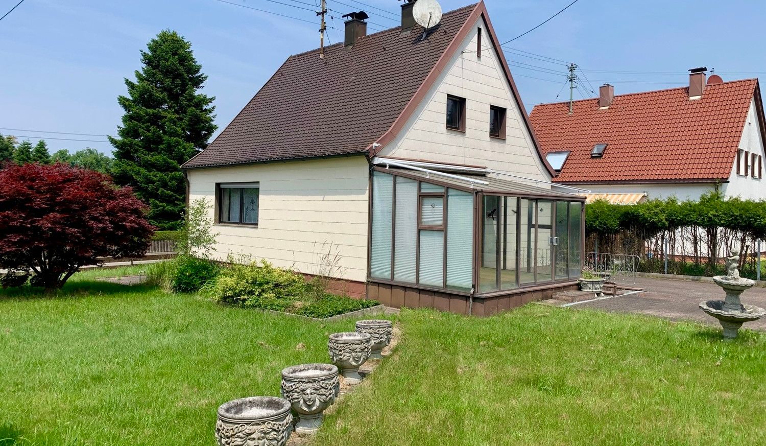 Außen Gartenansicht