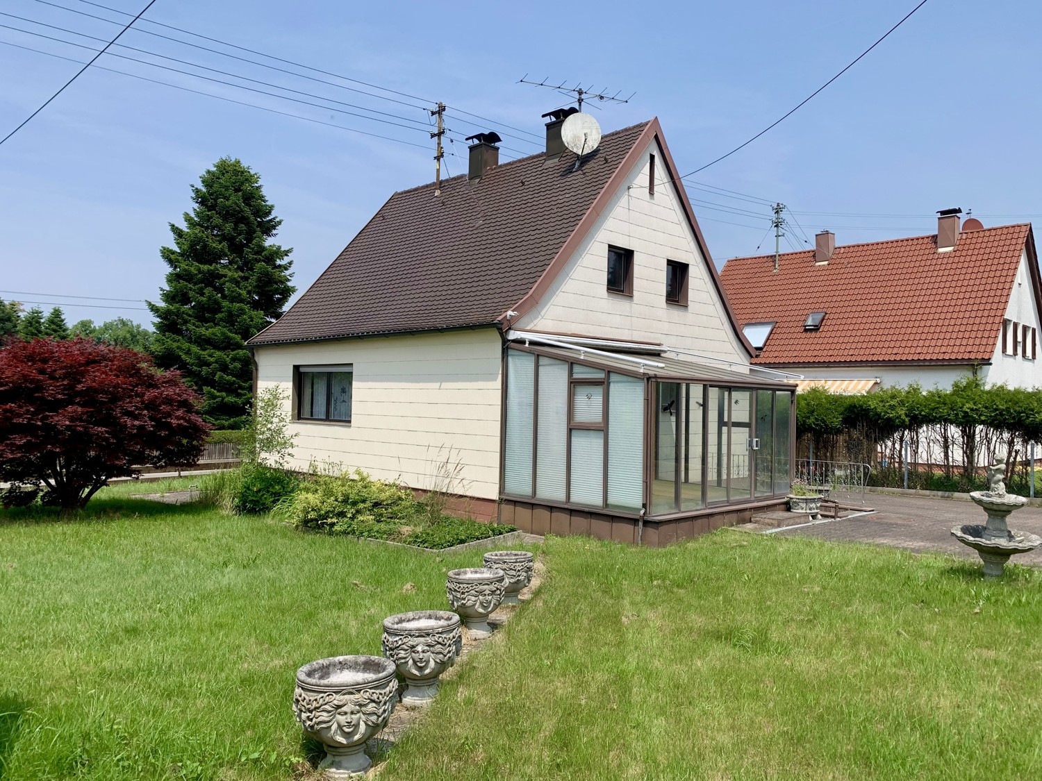 Außen Gartenansicht
