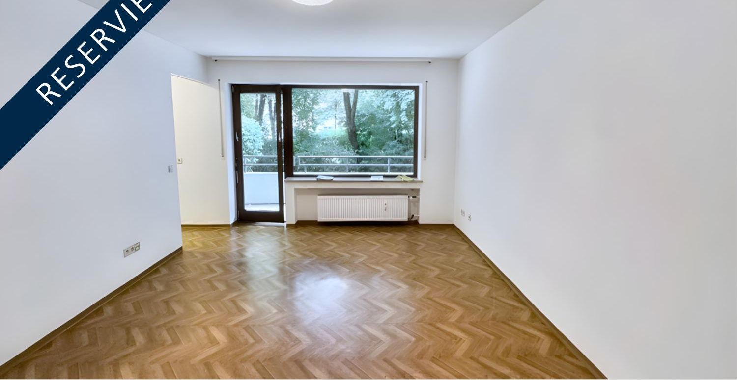 Helle Erdgeschosswohnung mit Balkon - Nähe Kuhsee