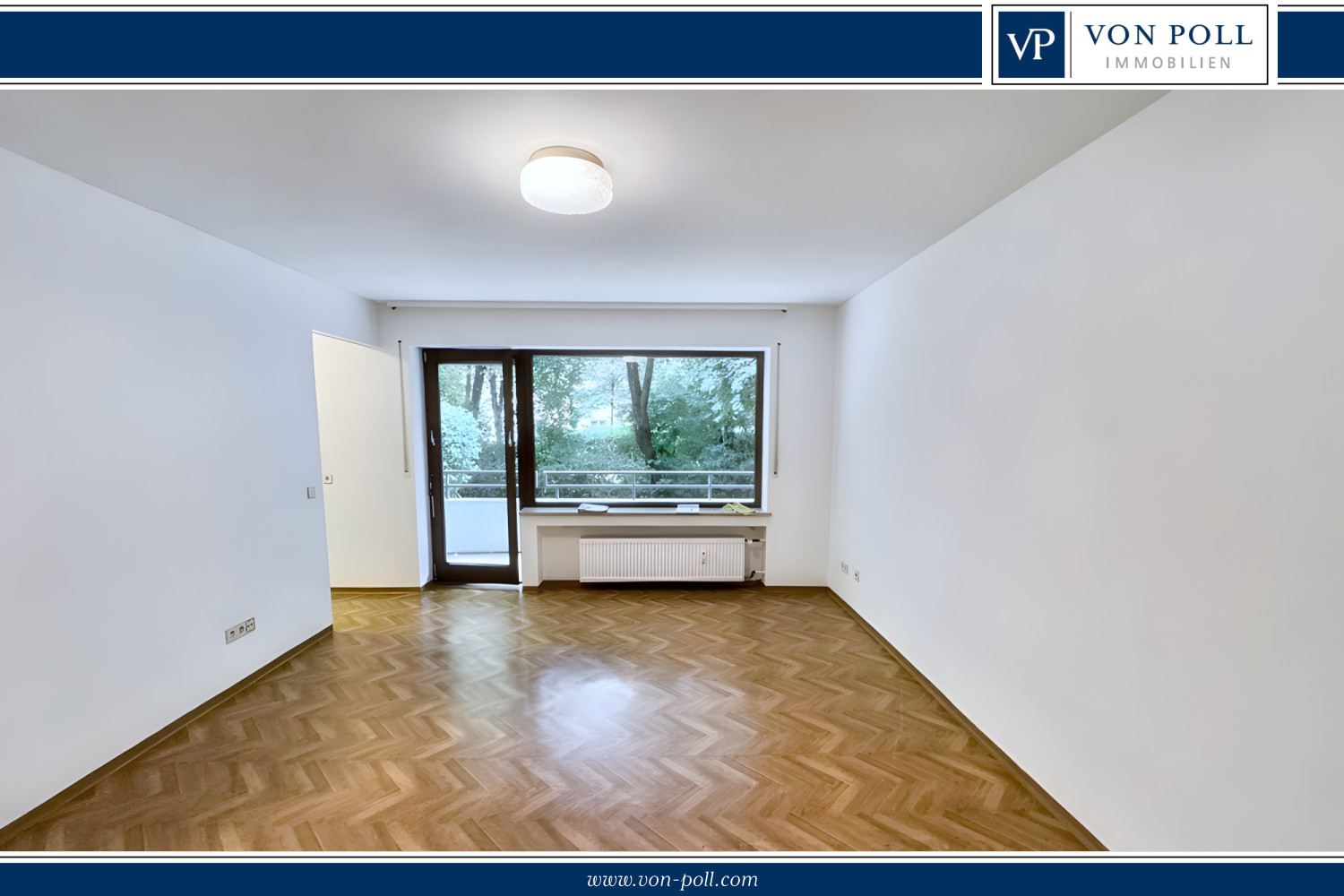 Helle Erdgeschosswohnung mit Balkon - Nähe Kuhsee