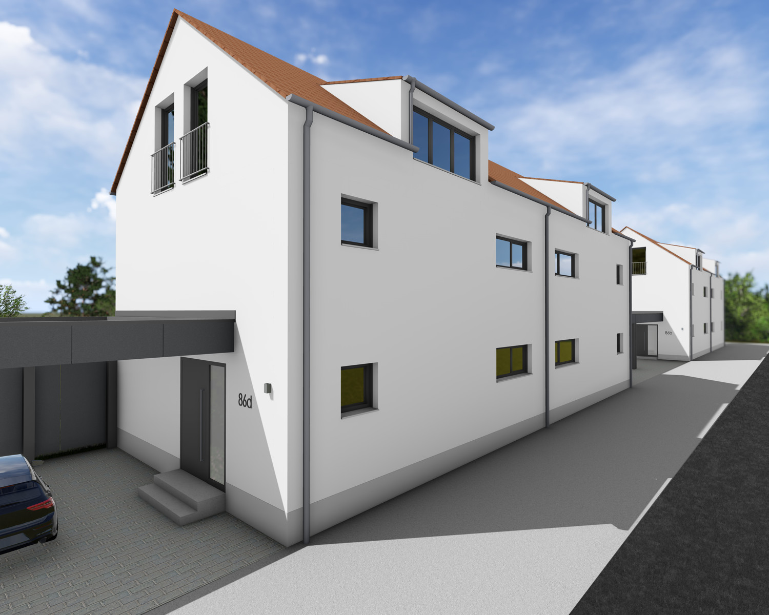 Neubau: Energieeffizientes und modernes Wohnen