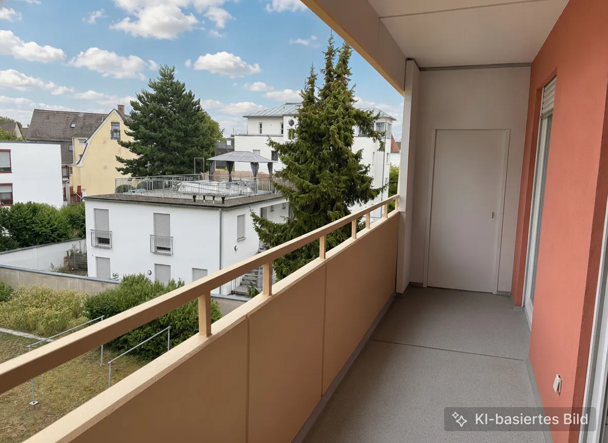 Komfortables Appartement mit Balkon im Herzen von Pfersee