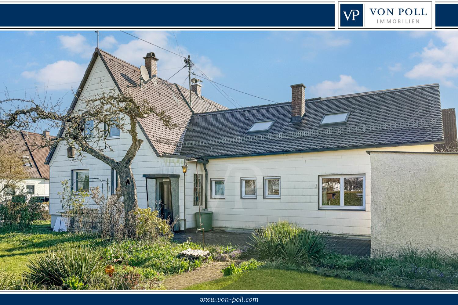 Sanieren, gestalten oder neu bauen - 1.024 m² Grundstück mit Altbestand