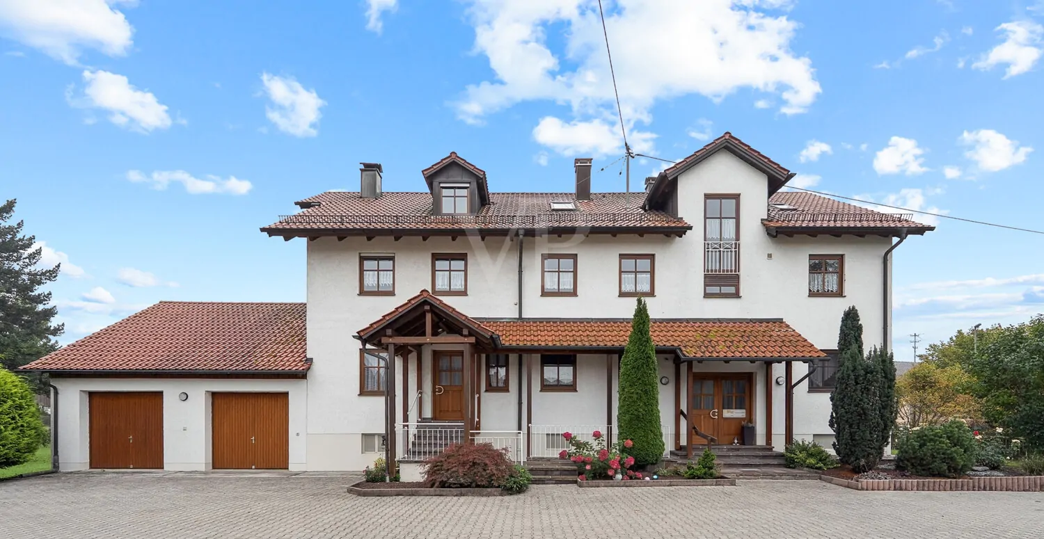 Großzügiges Anwesen in Biberbach für Lebensträume, Generationen und Visionen