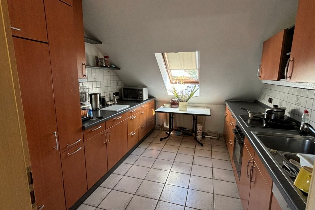 Gut geschnittene Maisonette-Wohnung am Kuhsee