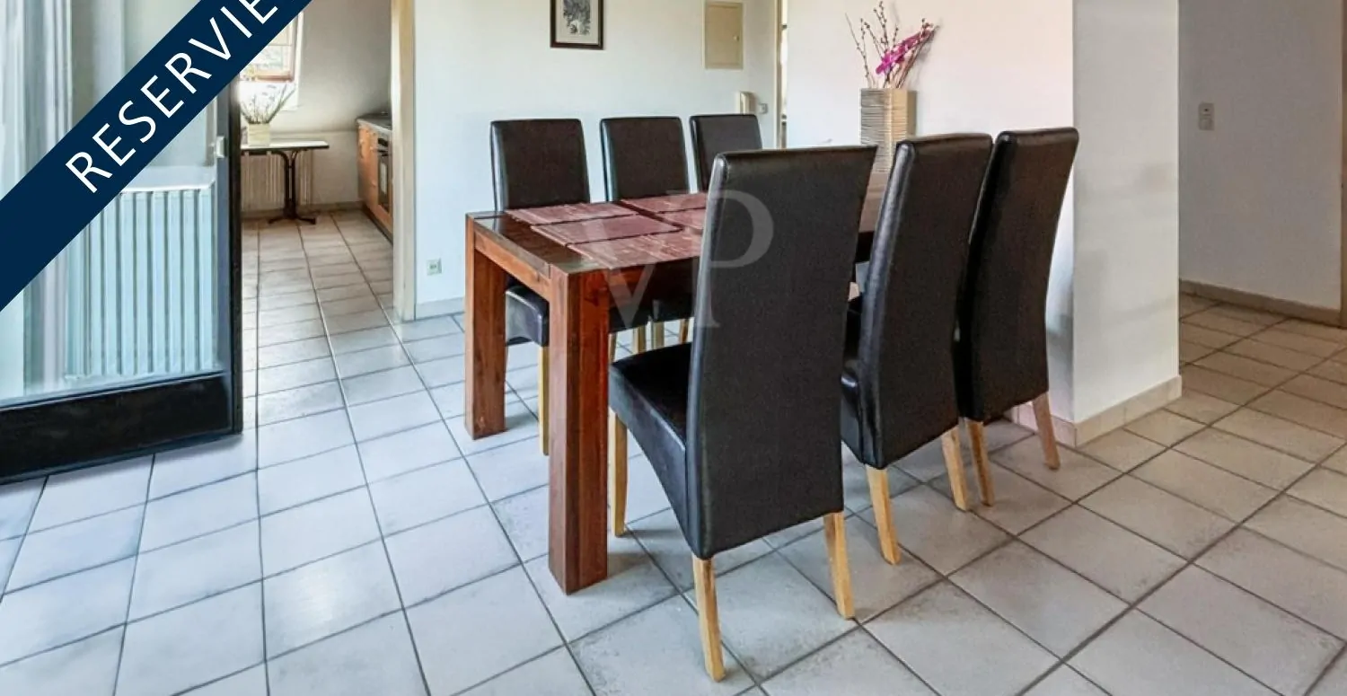 RESERVIERT: Maisonette-Wohnung - 300 Meter vom Kuhsee entfernt