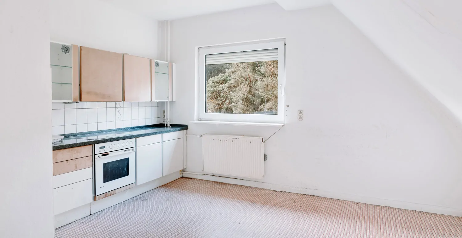 Küche im Obergeschoss